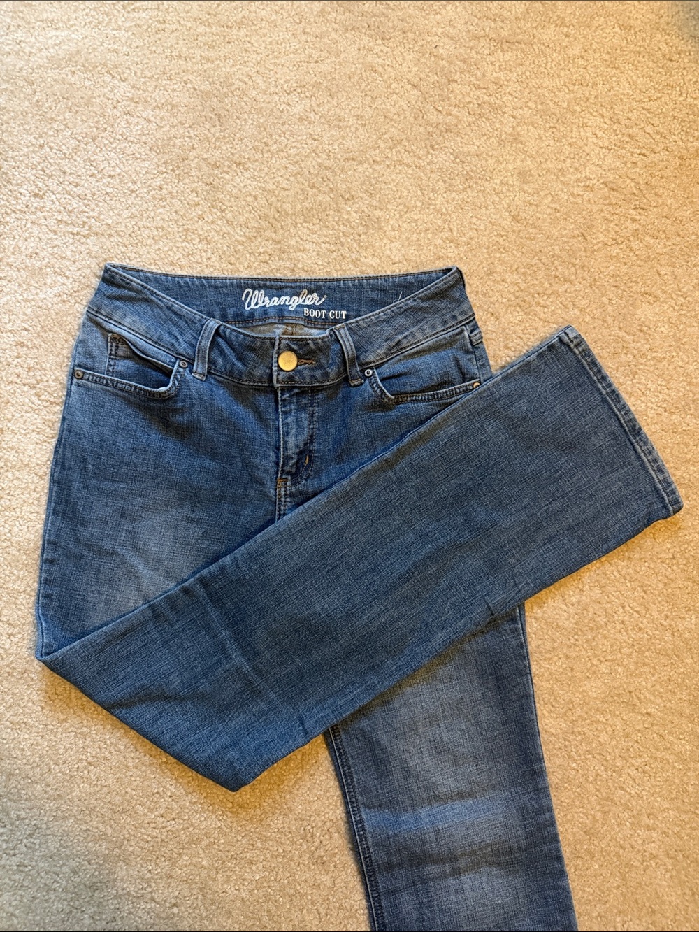 Wrangler Women's Indigo Boot Cut Jeans 5x32